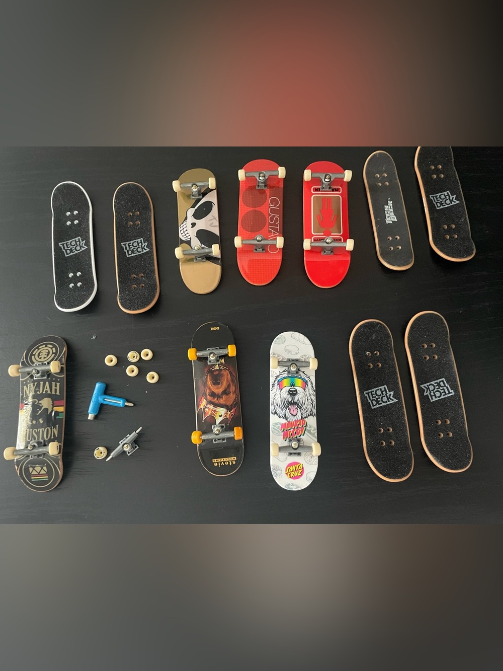 Toy skate board Tech deck lot